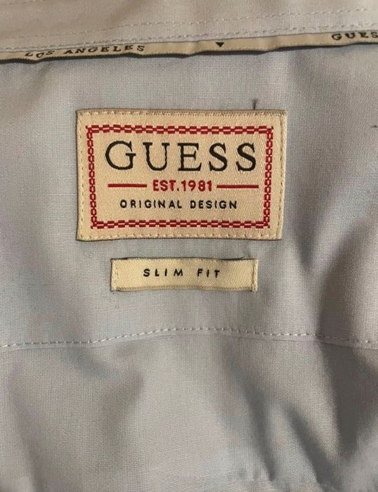 Nowa koszula Guess błękitna L
