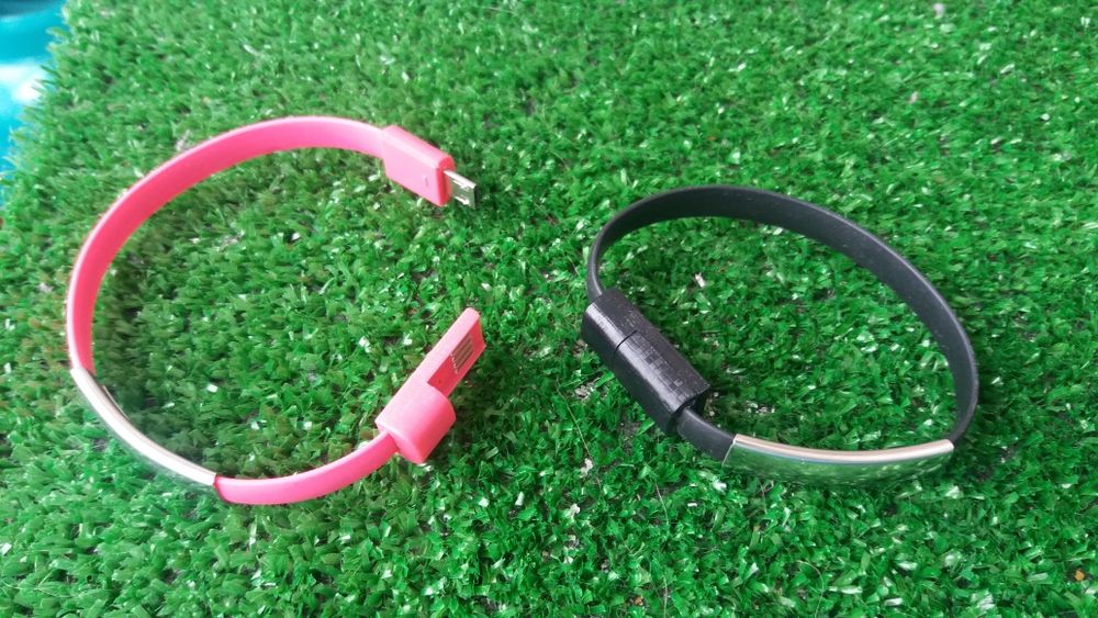 Carregador Androide e IPhone pulseira