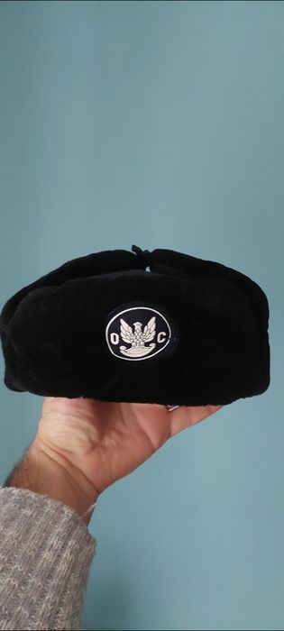 Czapka zimowa Obrony Cywilnej - OC oryginał z 1988r stan magazynowy