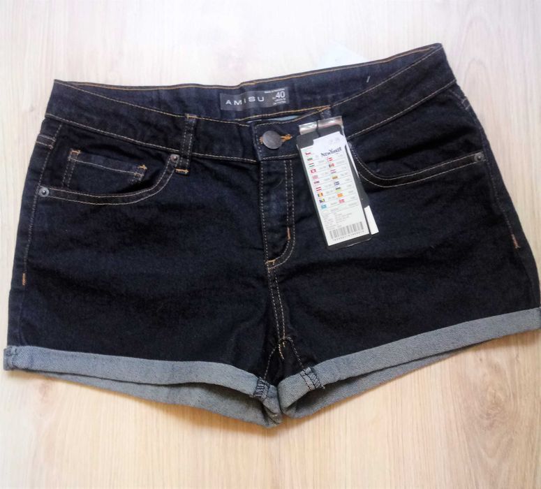 NEW YORKER jeansowe szorty spodenki na lato rozmiar 40 / M nieużywane