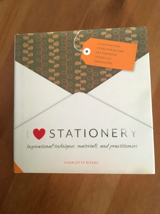 Livro I Love Stationery
