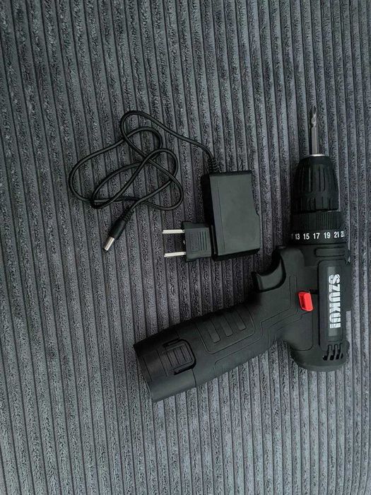 Шуруповерт беспроводной 12В 2 аккумулятора и зарядка в коробке дешево