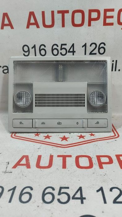 Plafonier Luz Luzes Interior Teto Tejadilho Frente Frontal Central VW