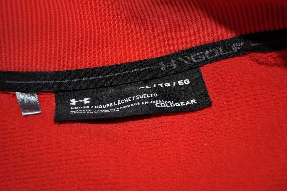 UNDER ARMOUR GOLF L męska bluza dresowa zamek 1/3 storm sz2v4