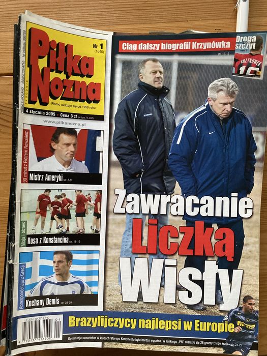 Tygodnik Piłka Nożna 2005 rok