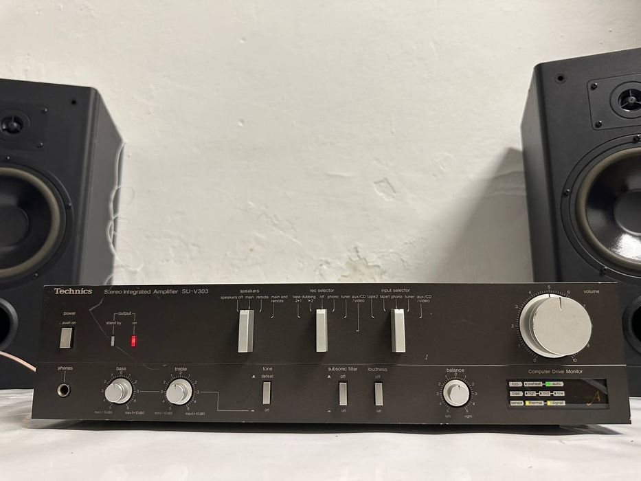 Wzmacniacz stereo SU-V 303, 2*50 Watt. Japan