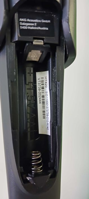 Microfone sem fio AKG HT420 - Band M - pastilha D5