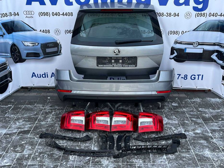 Кришка багажника ляда шкода октавія skoda oktavia a7 октавиа ресталінг