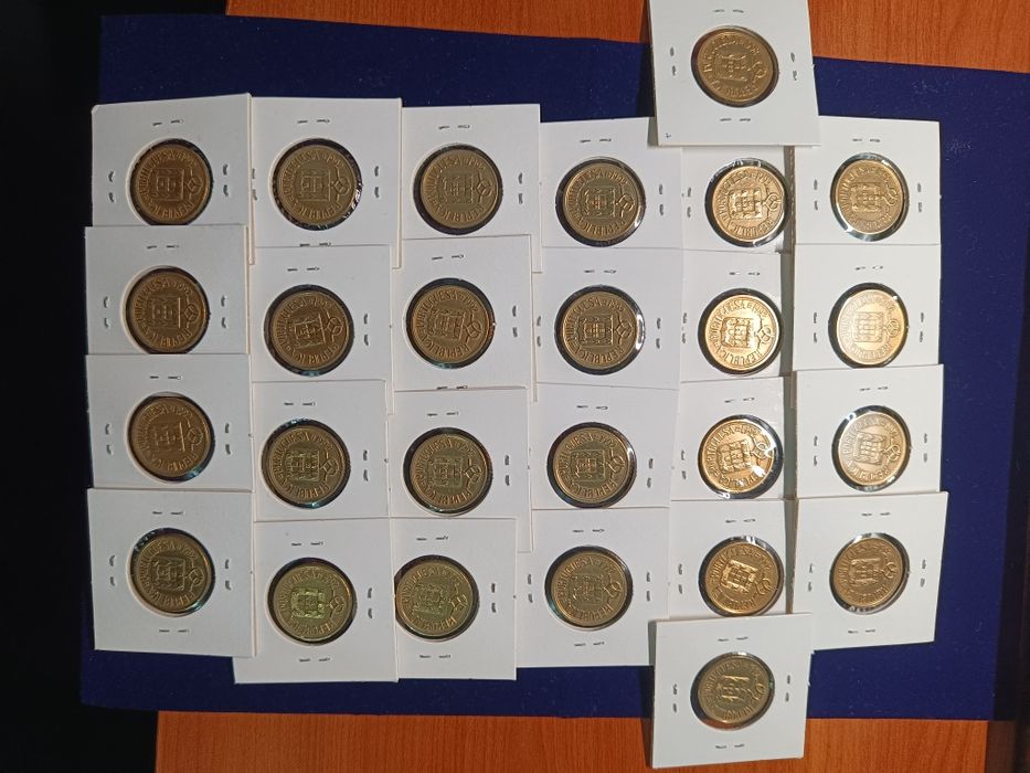 Lote moedas 10 Escudos 1992 Portugal