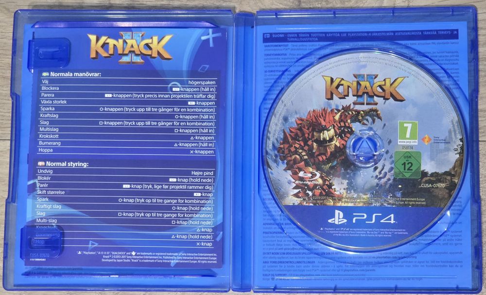Knack II 2 PL PS4 PS5