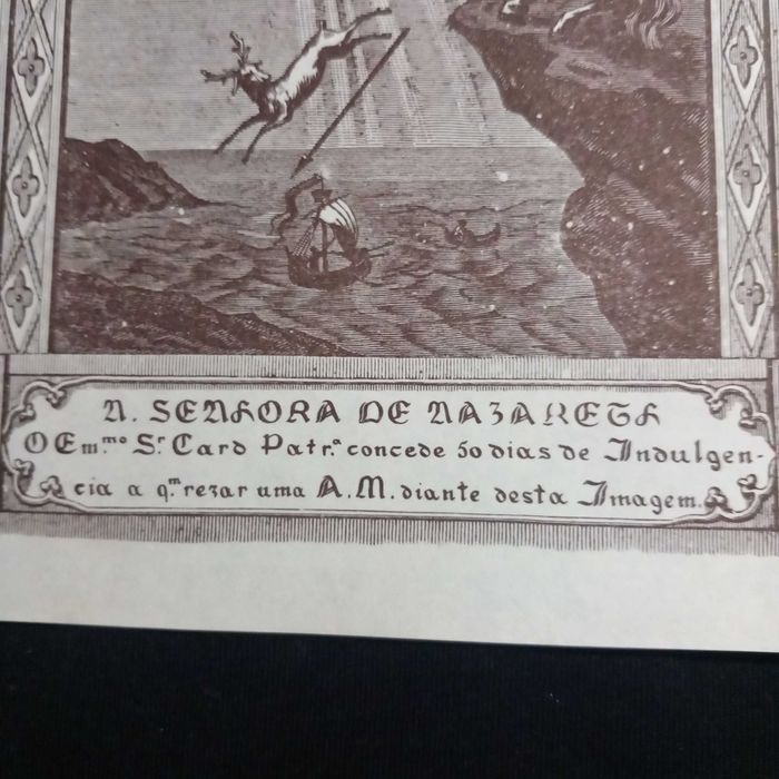 Gravura Nossa S. da Nazaré