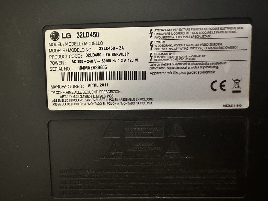 Telewizor LG 32 cele