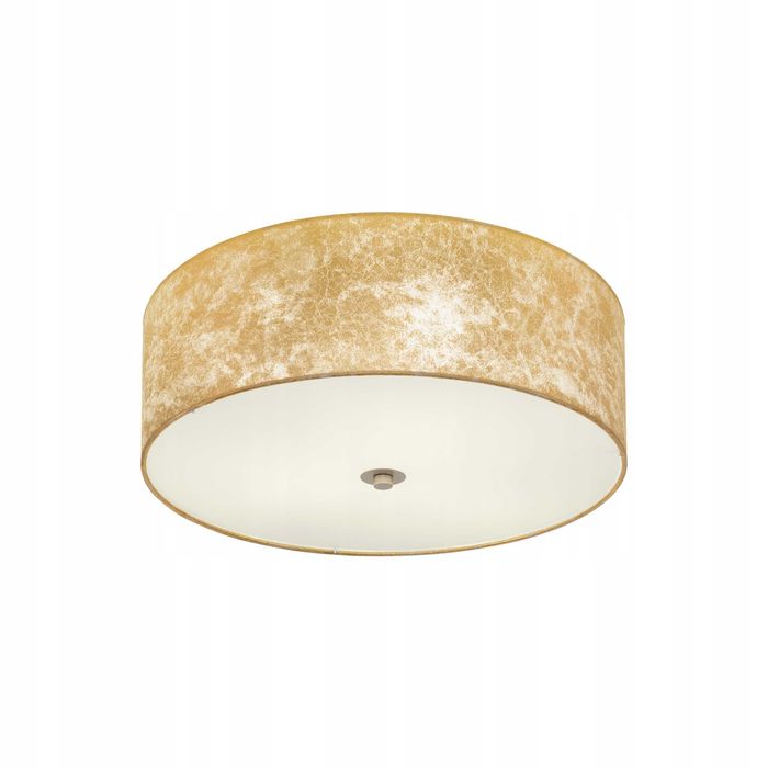 Lampa Plafon okrągły Eglo Viserbella 47 x 19,5 cm żółto/ złoty110d