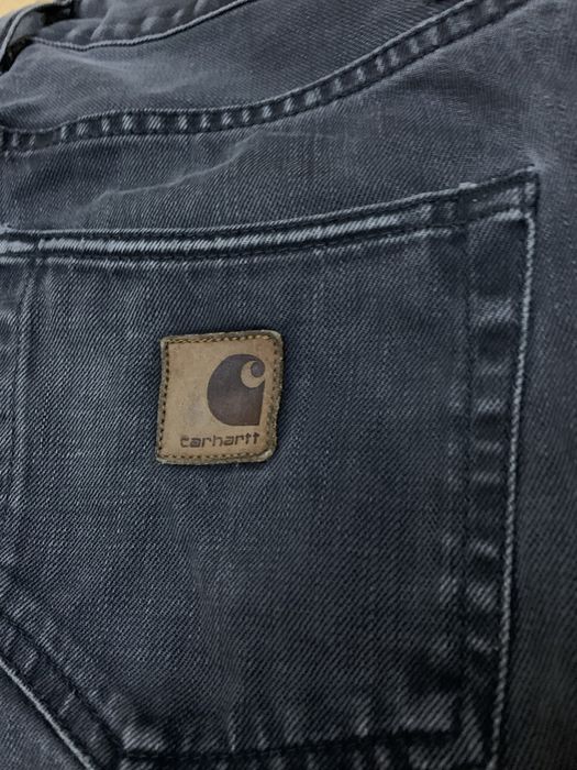 Сірі штани carhartt