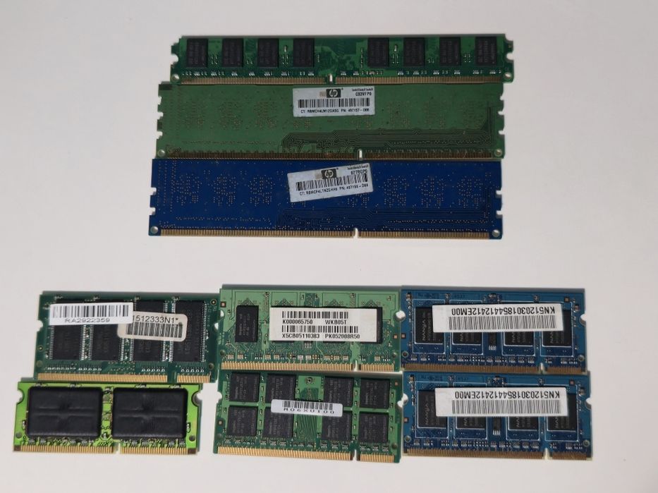 RAM Memory Lot64550706080770121