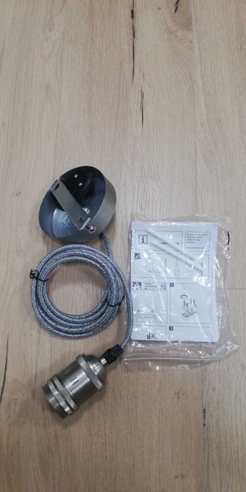 Paulmann lampa wisząca wahadło szary nikiel
