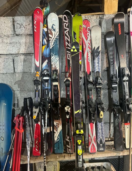 Narty zimowe różne rozmiary