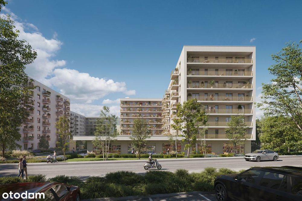 2-pokojowe mieszkanie 41m2 + loggia Bez Prowizji