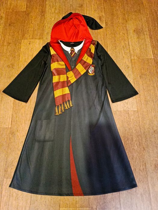 Костюм, платье мантия Гермиона, Грифиндор, 5-10 лет