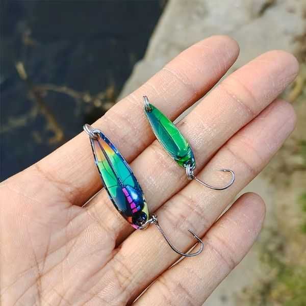 Mikro błystki komplet 6 szt. 1,5 gr.