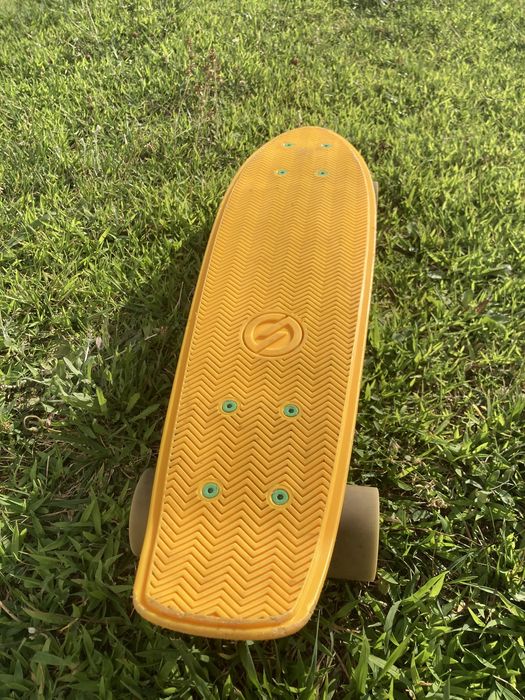 Penny Board/ mini skate amarelo da Oxelo