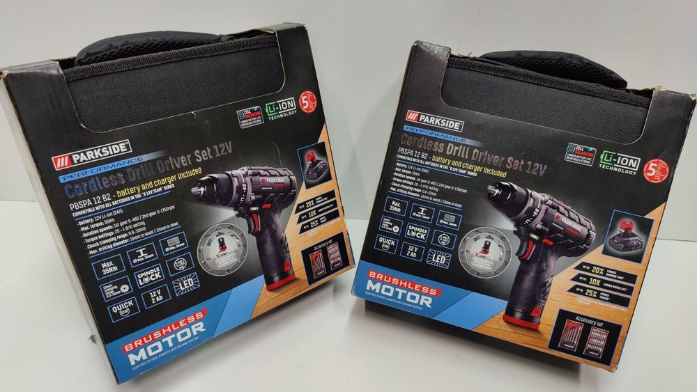 АКЦІЯ! НОВ БЕСЩОТ шуруповерт зНімеччин Parkside Performanc PBSPA 12 B2