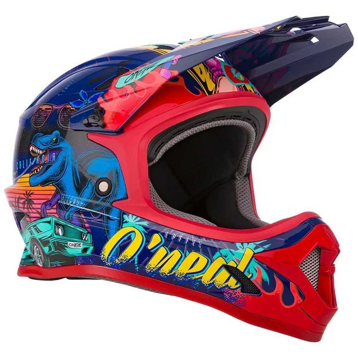 Kask cross QUAD dziecięcy O'neal 1SRS REX SUPER CENA
