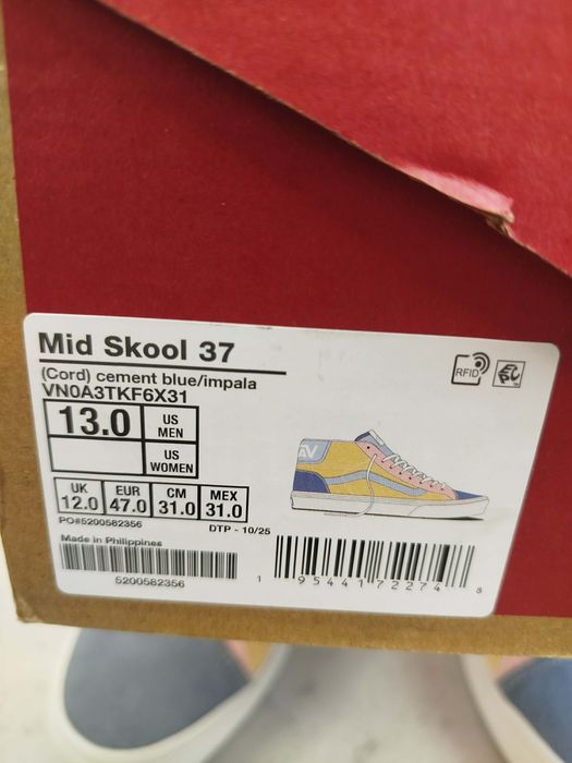 Buty Vans Mid Skool 37