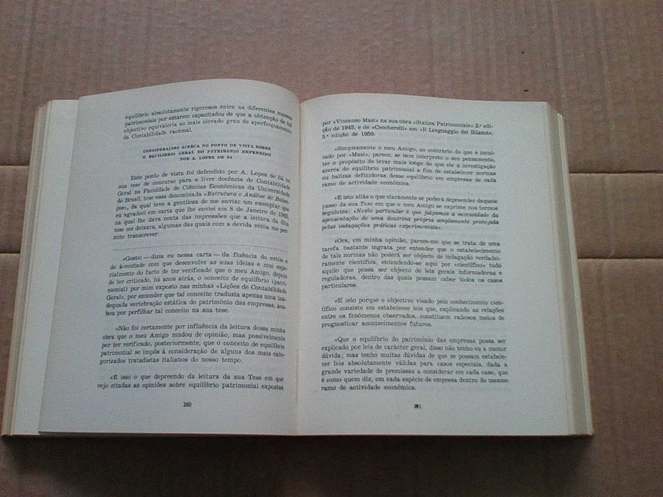 Digressão através do vetusto mundo da contabilidade