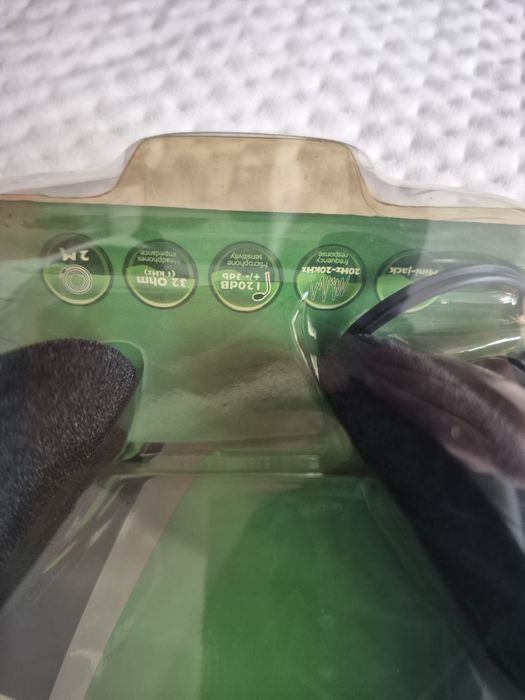 Słuchawki multimedialne z mikrofonem