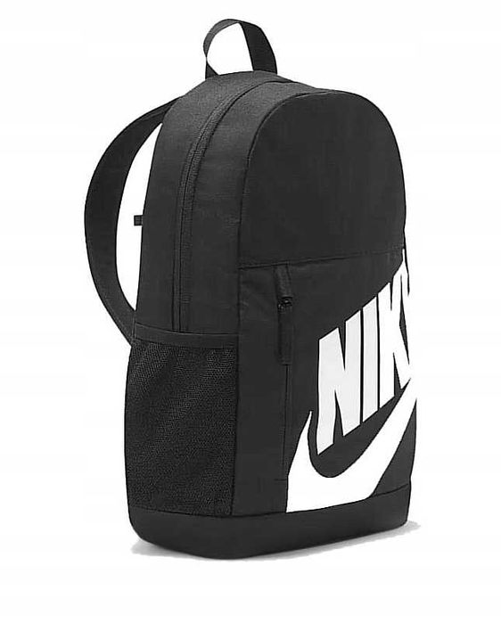 Nowy Plecak Szkolny Nike Elemental Młodzieżowy 20l Czarny Sportowy HIT