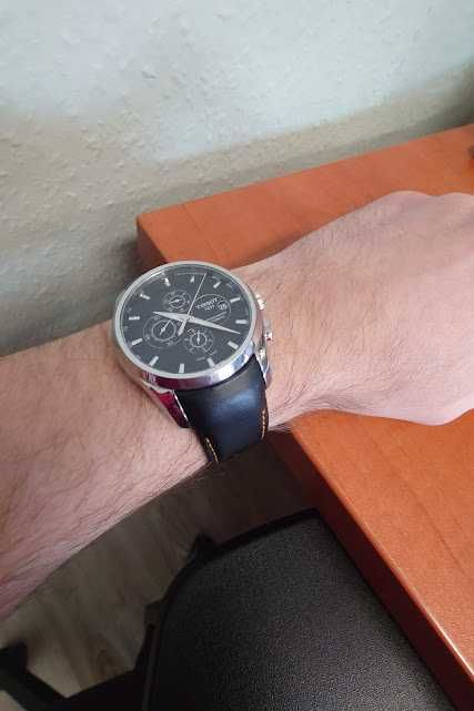 Tissot Couturier Automatic Chronograph –  (Szafir, 10ATM)