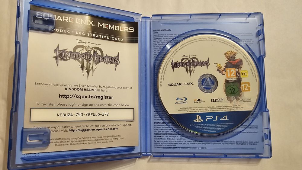 Kingdom Hearts 3 gra na Playstation 4 / 5 .