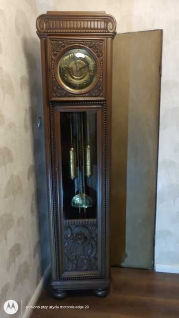 Zegar Stojący KIENZLE ok. 1920r - bogato  rzeźbiony