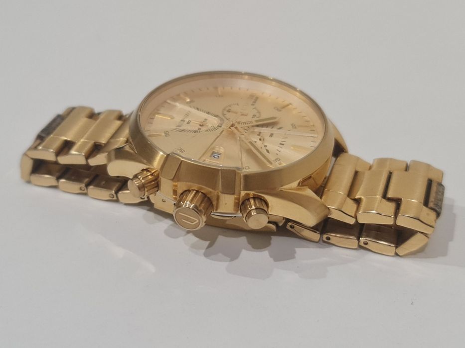 Męski Zegarek Diesel DZ-4475 złoty kolor