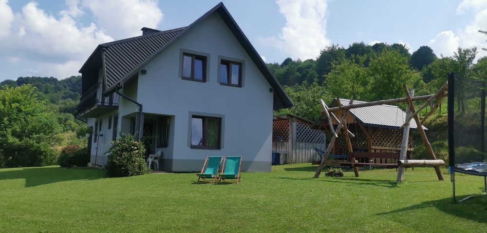 Domek przy szlaku bieszczady