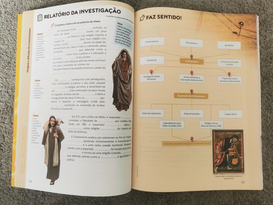 Caderno de atividades História 7 ano, "História HSI Sob Investigação"