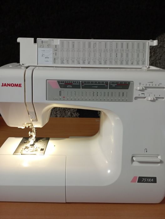 Жаноме 7518А швейная электромеханическая машинка