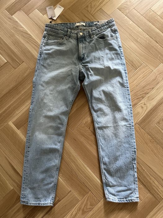 Mango męskie Jeansy tapered fit 42