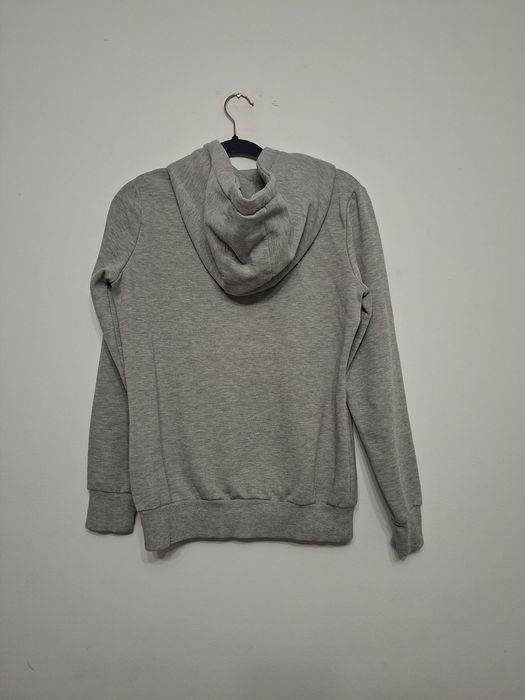 bluza z kapturem szara