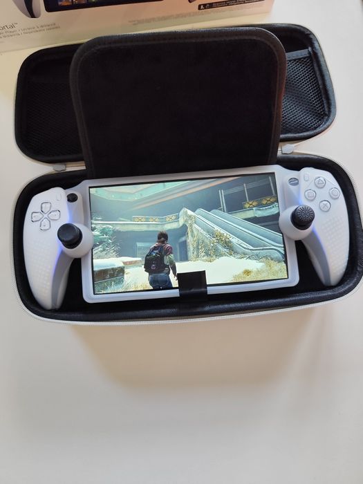 Playstation Portal + Capa + Caixa + Película - como novo