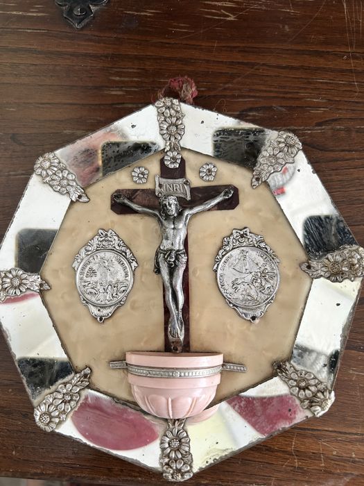 Very old religious frame