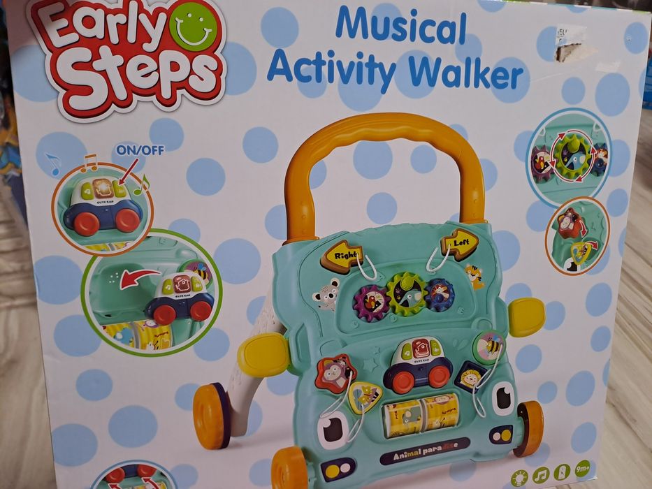 Nowy muzyczny chodzik edukacyjny