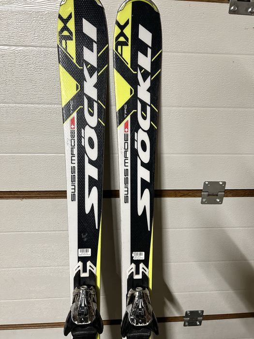 Narty Stoockli Lasery stan dobry SwissMade