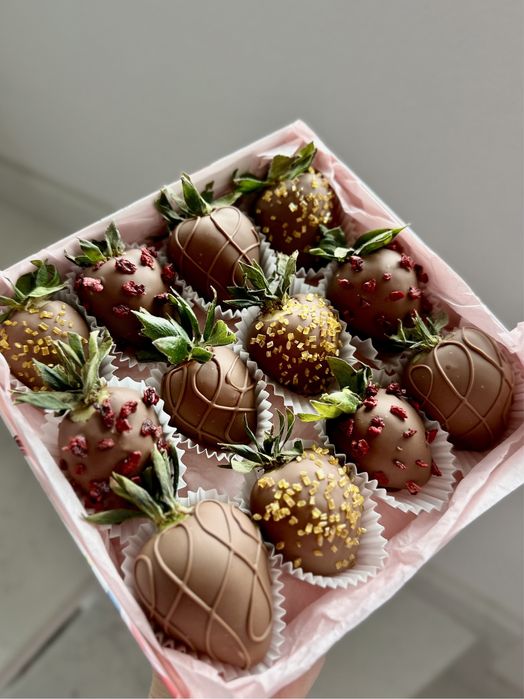 Полуниця в шоколаді на замовлення, клубника в шоколаде