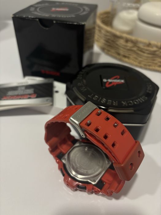 Casio G-Shock G-8900A-4DR czerwony piękny