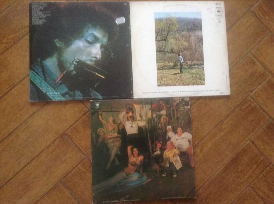 BOB DYLAN -Zestaw 3 albumów 2LP płyt winylowych.