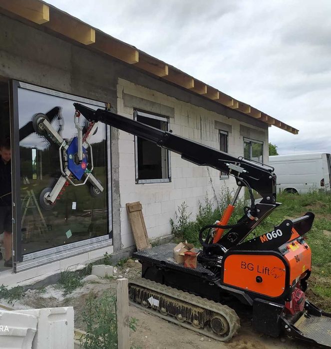 Mini żuraw do montażu okien i szyb BG LIFT M060 - Faktura 23% VAT