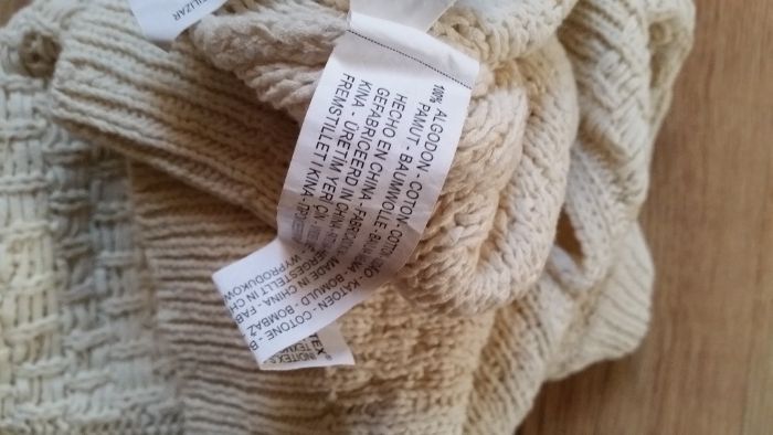 Obniżka Sweter firmy Zara nieużywany 100 % bawełna