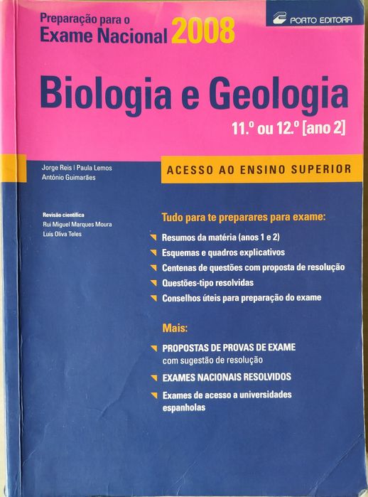 Biologia - Preparação para Exame Nacional.